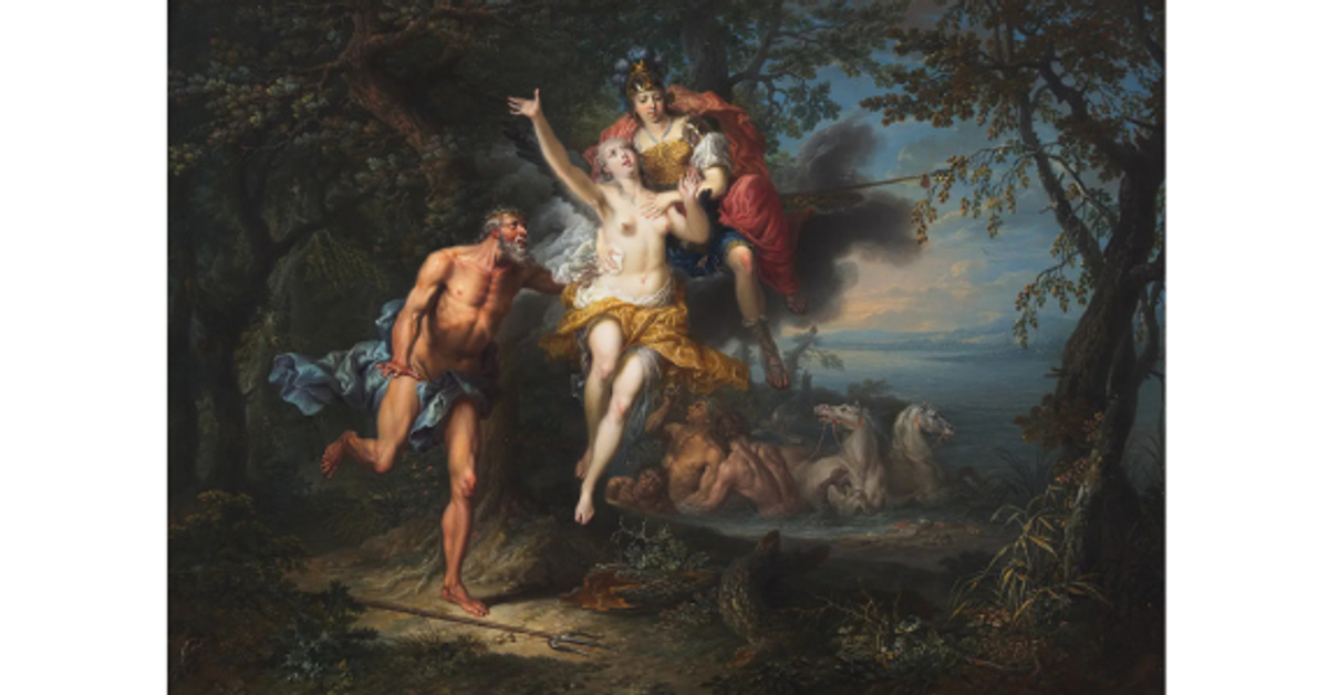Lot 9 | Franz Christoph Janneck (Austrian, 1703-1761) | The Transformation of Medusa, c. 1740-50 | Estimate: $30,000 - $50,000