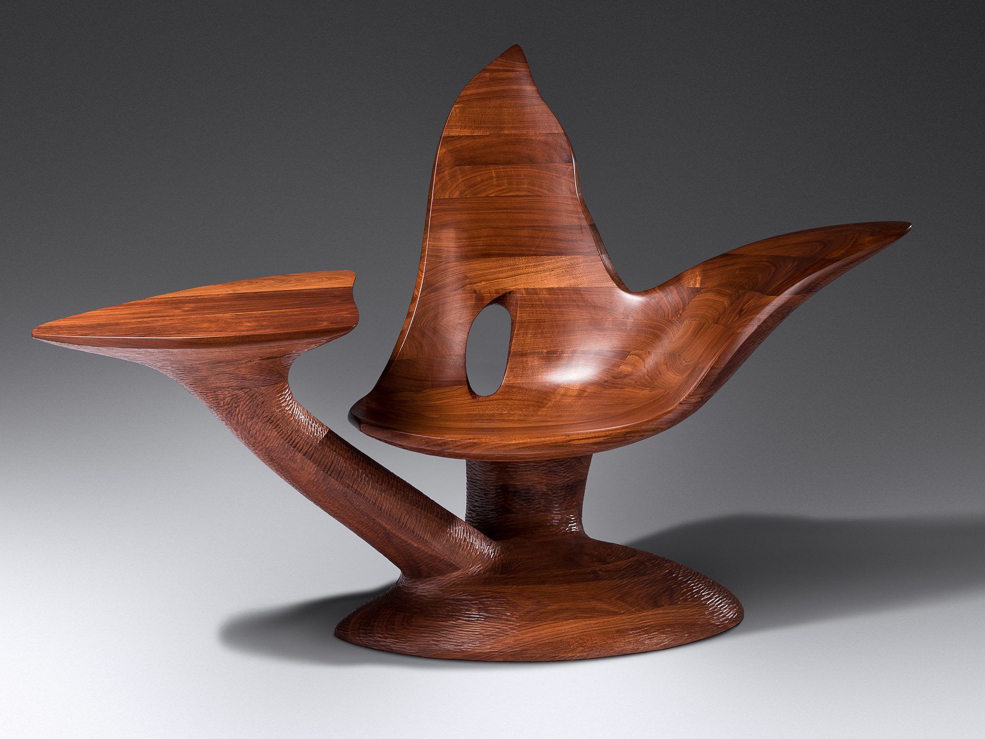 Wendell Castle, Too Soon Chair, 2005