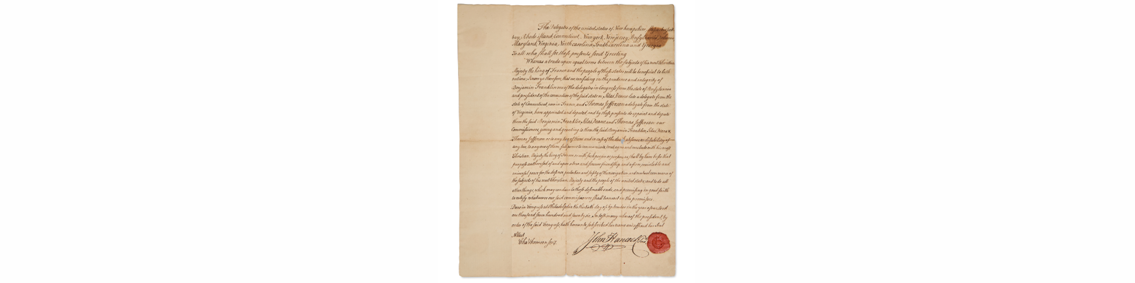 Lot 29 | [American Revolution] Hancock, John. Manuscript Document, signed | Sold For $563,200