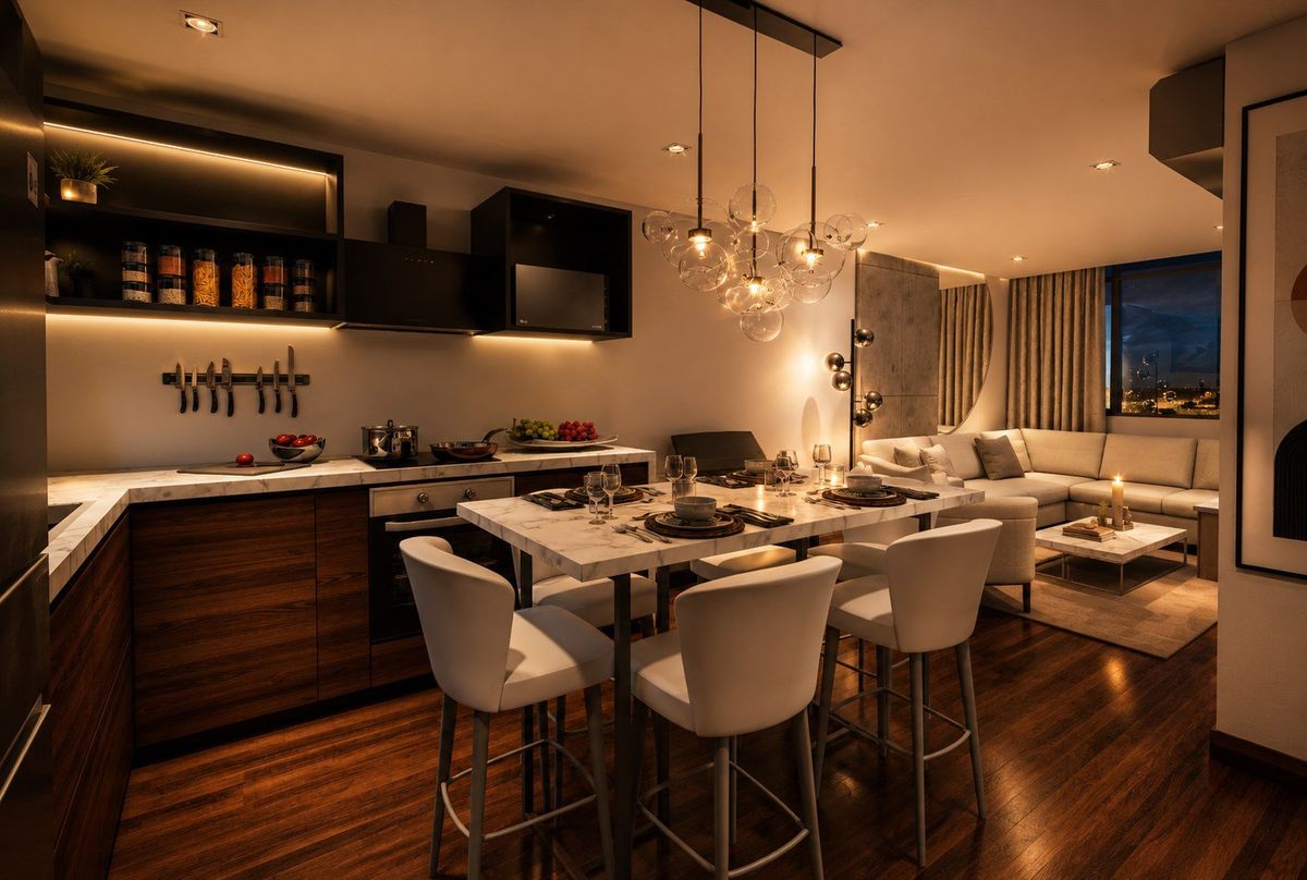 Departamento Hernández — Interiorismo · Monterrey · 2024