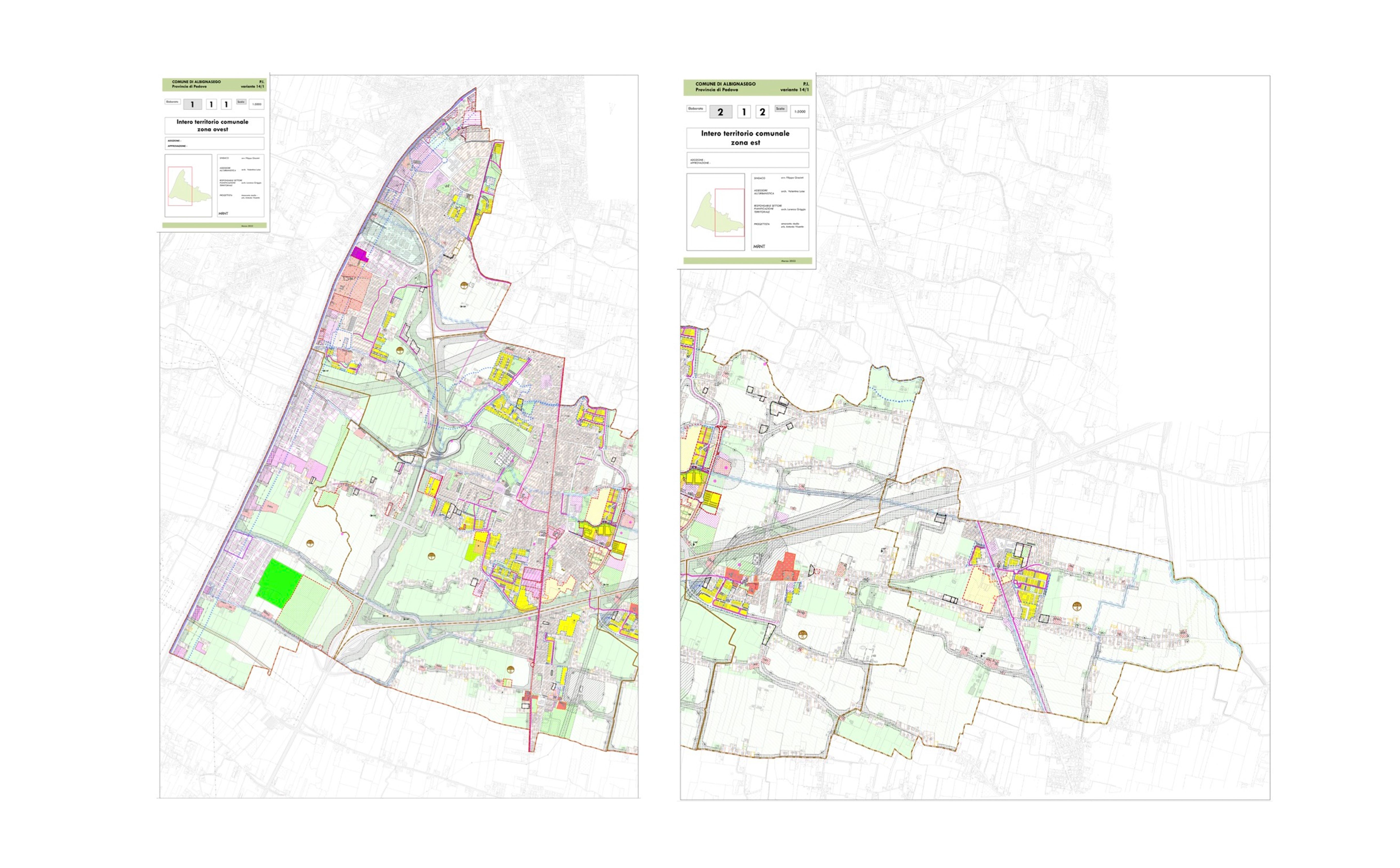 progetto urbanistico