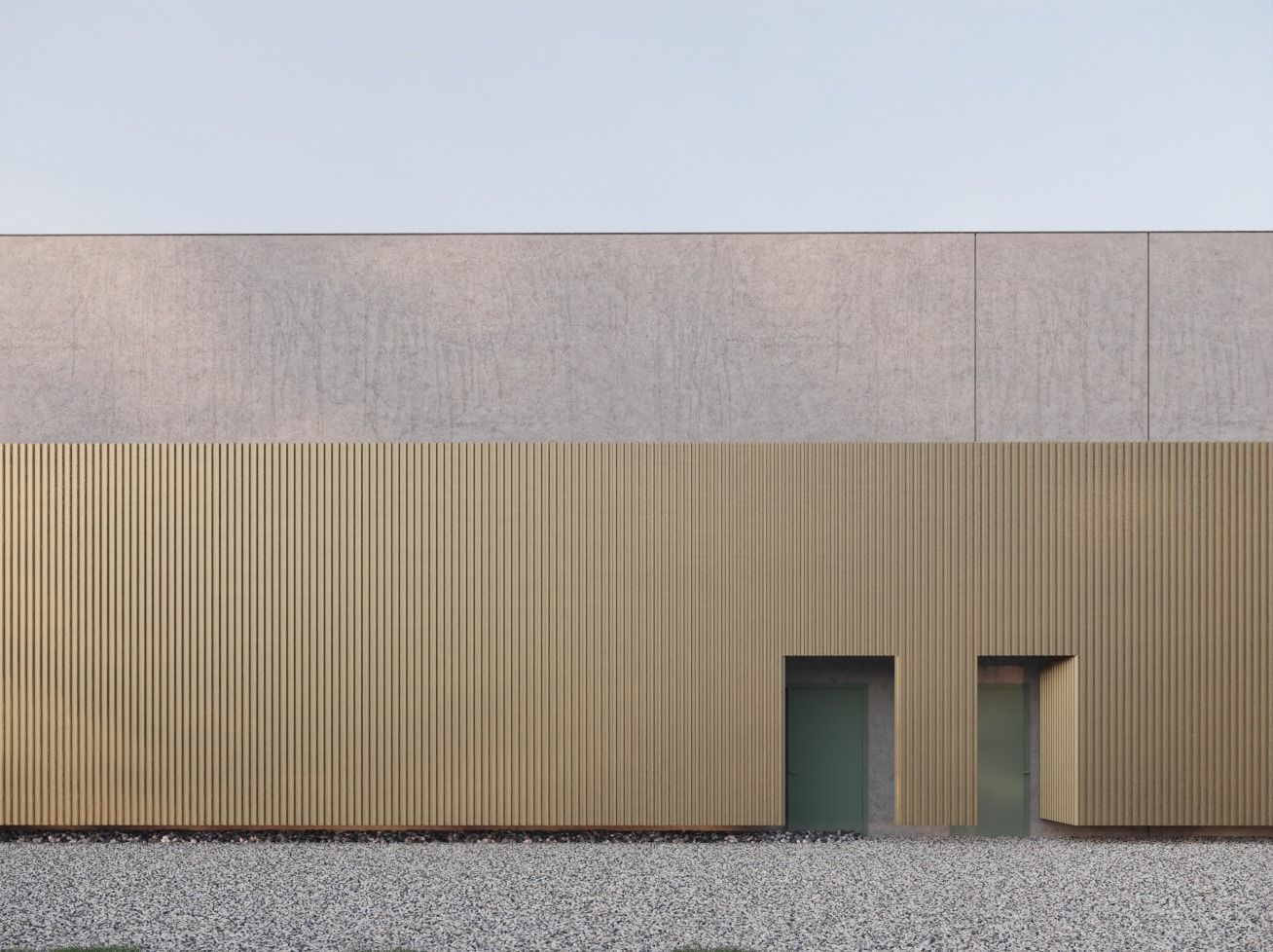 foto a colori di un edificio produttivo