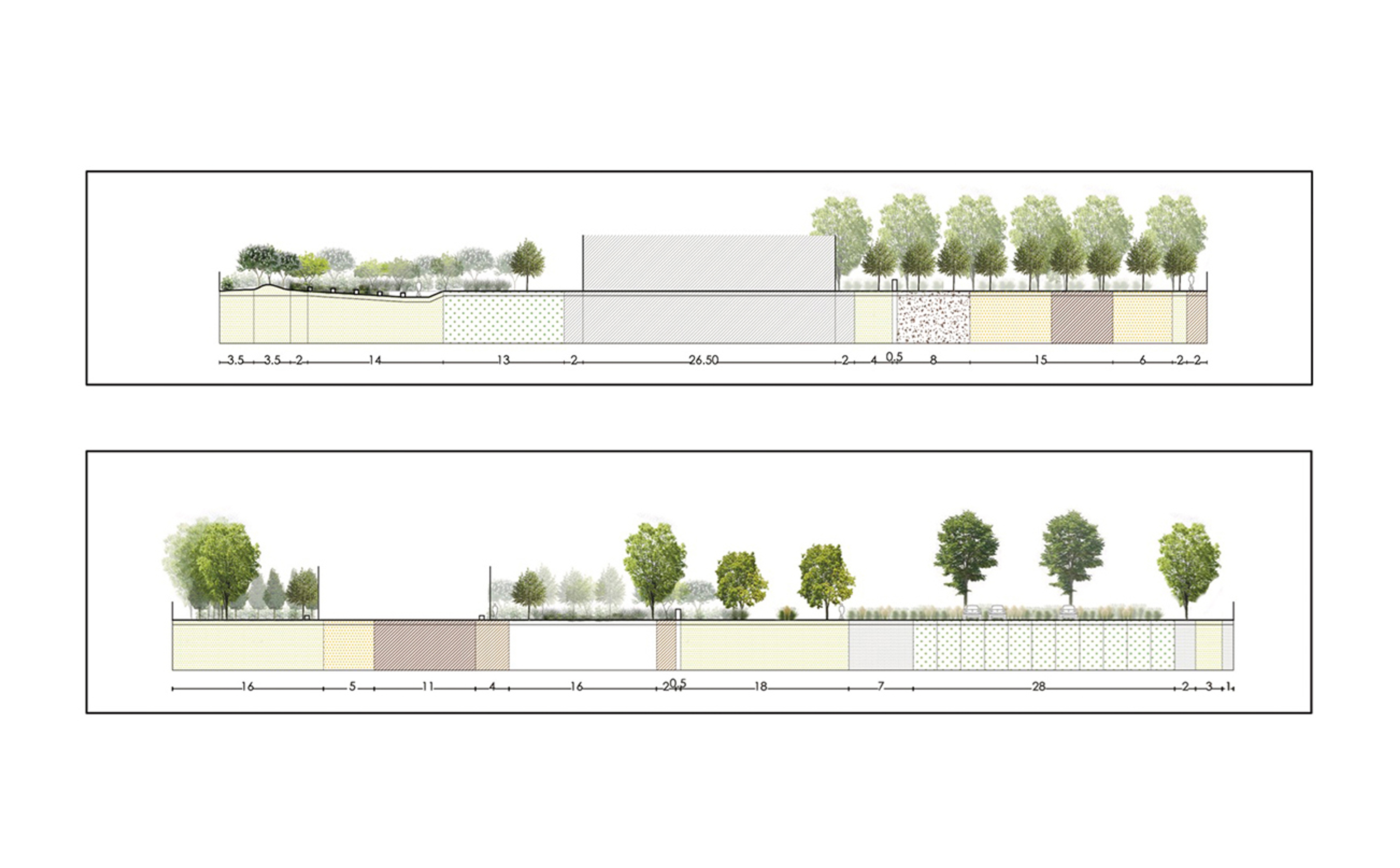 render a colori parco casa della comunità