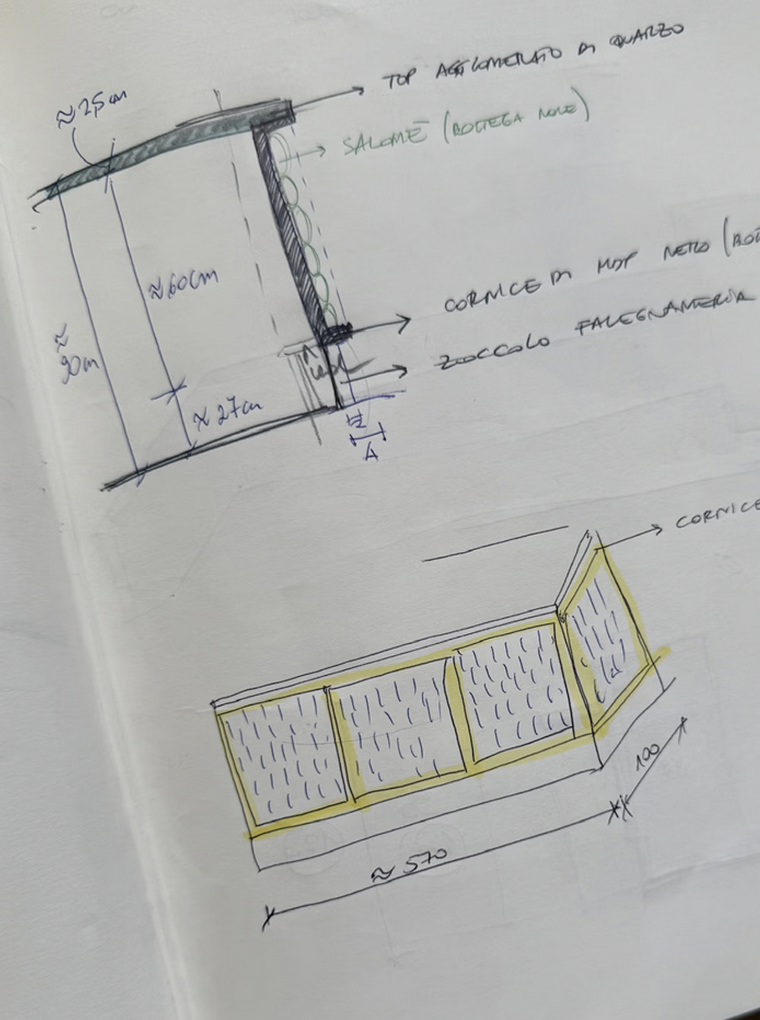 foto a colori bozzetti
