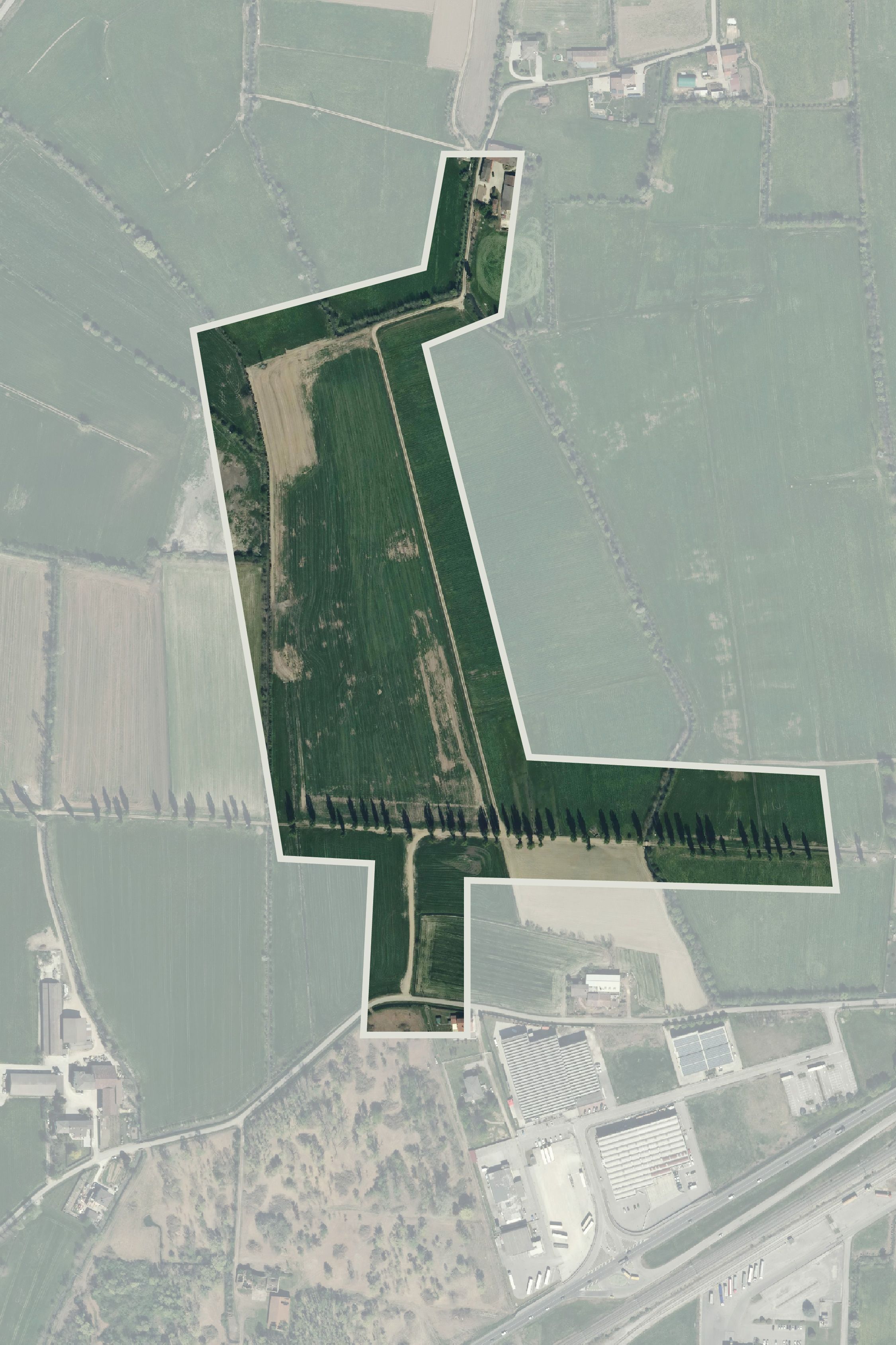 planimetria con individuazione interventi