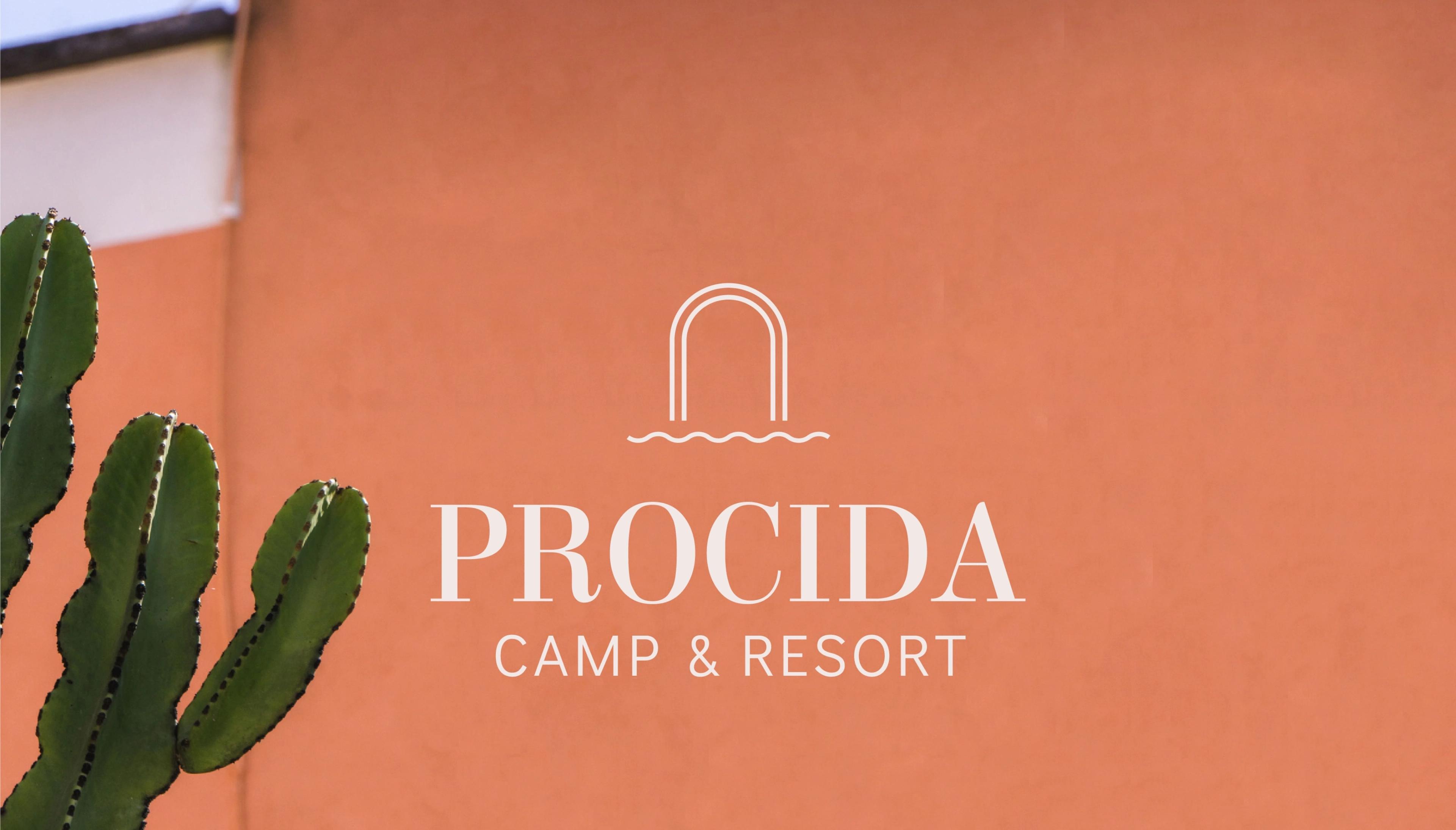 un testo bianco su uno sfondo arancione e a sinistra un cactus