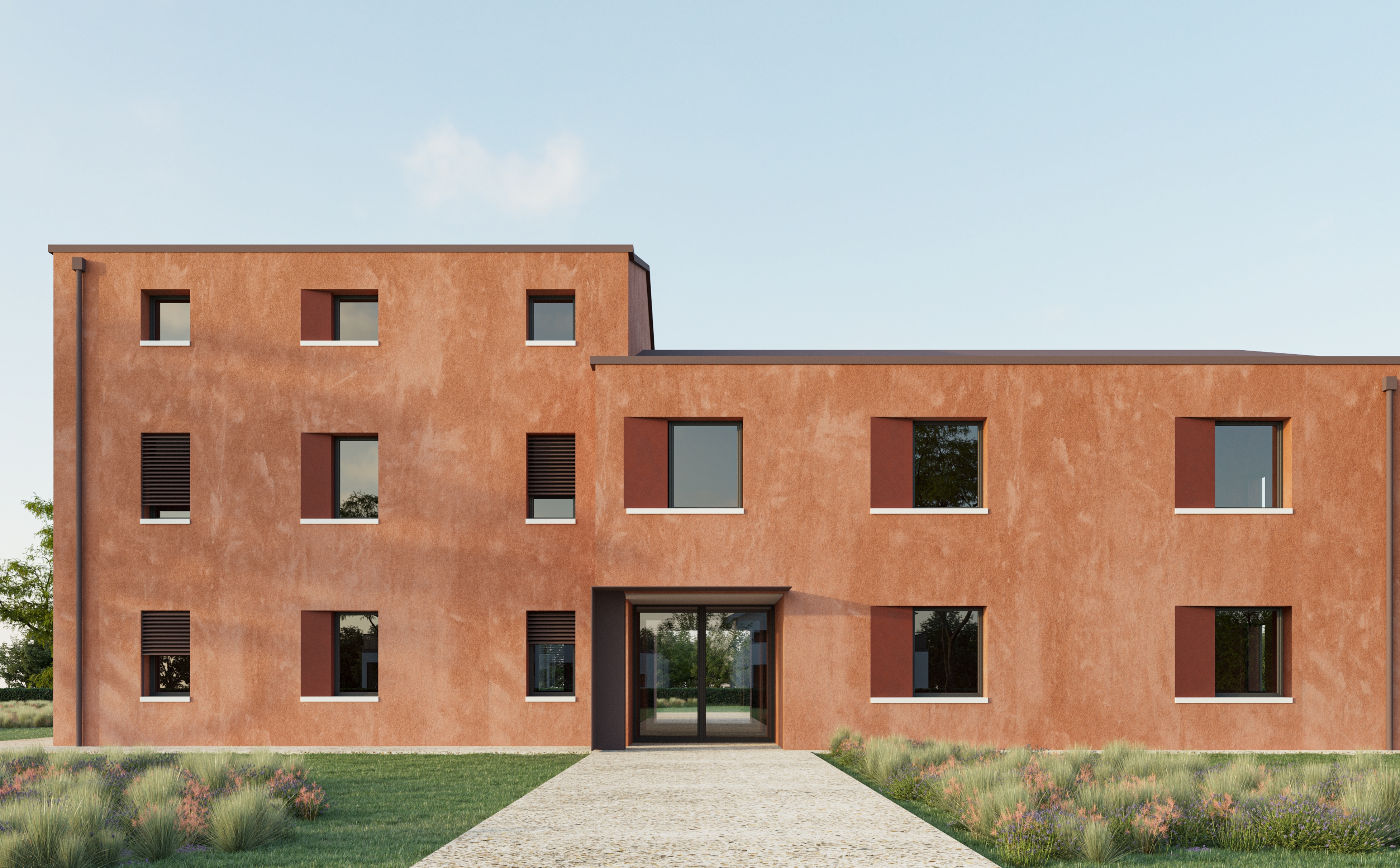 render a colori casa della comunità