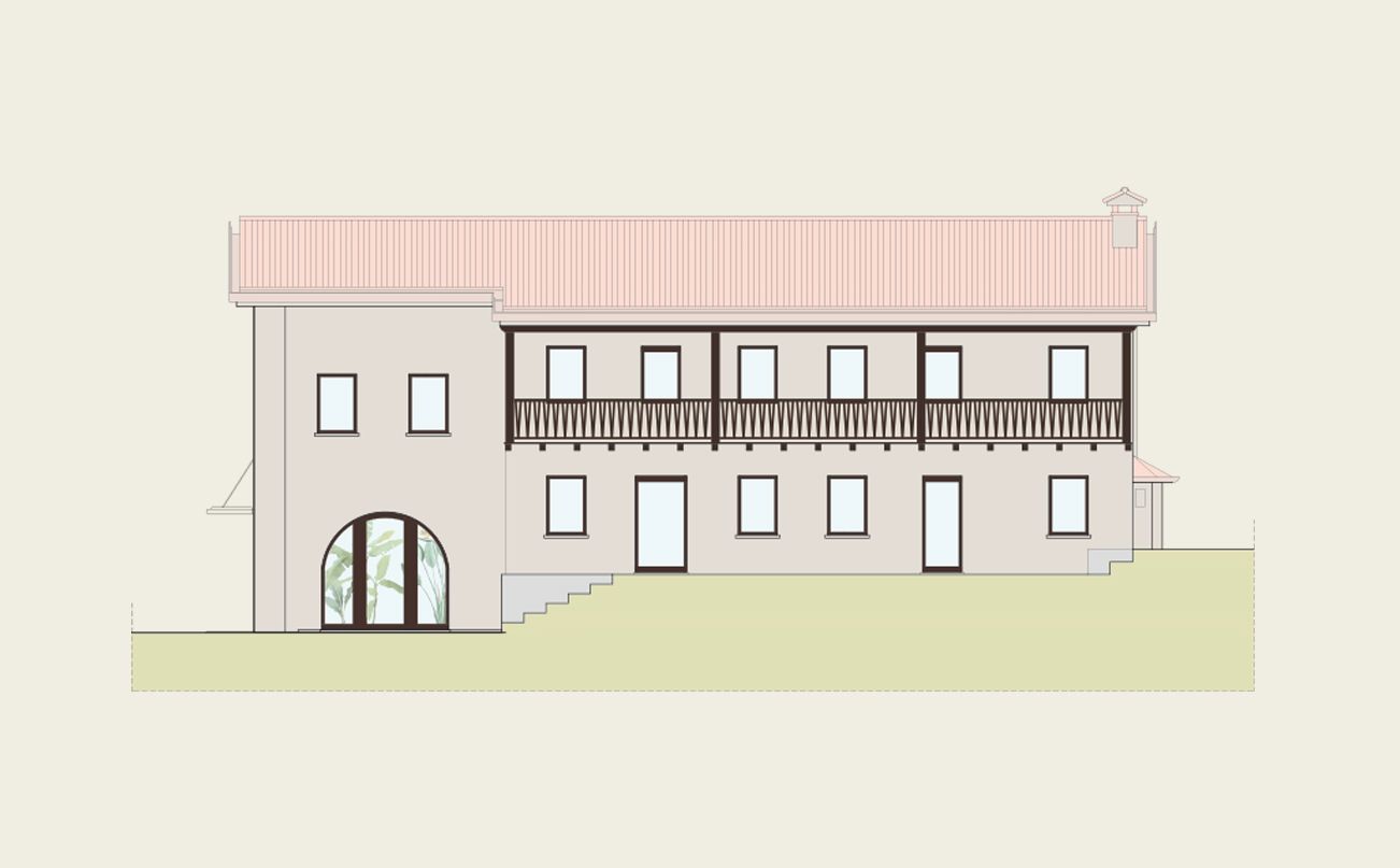 disegno esterno casa