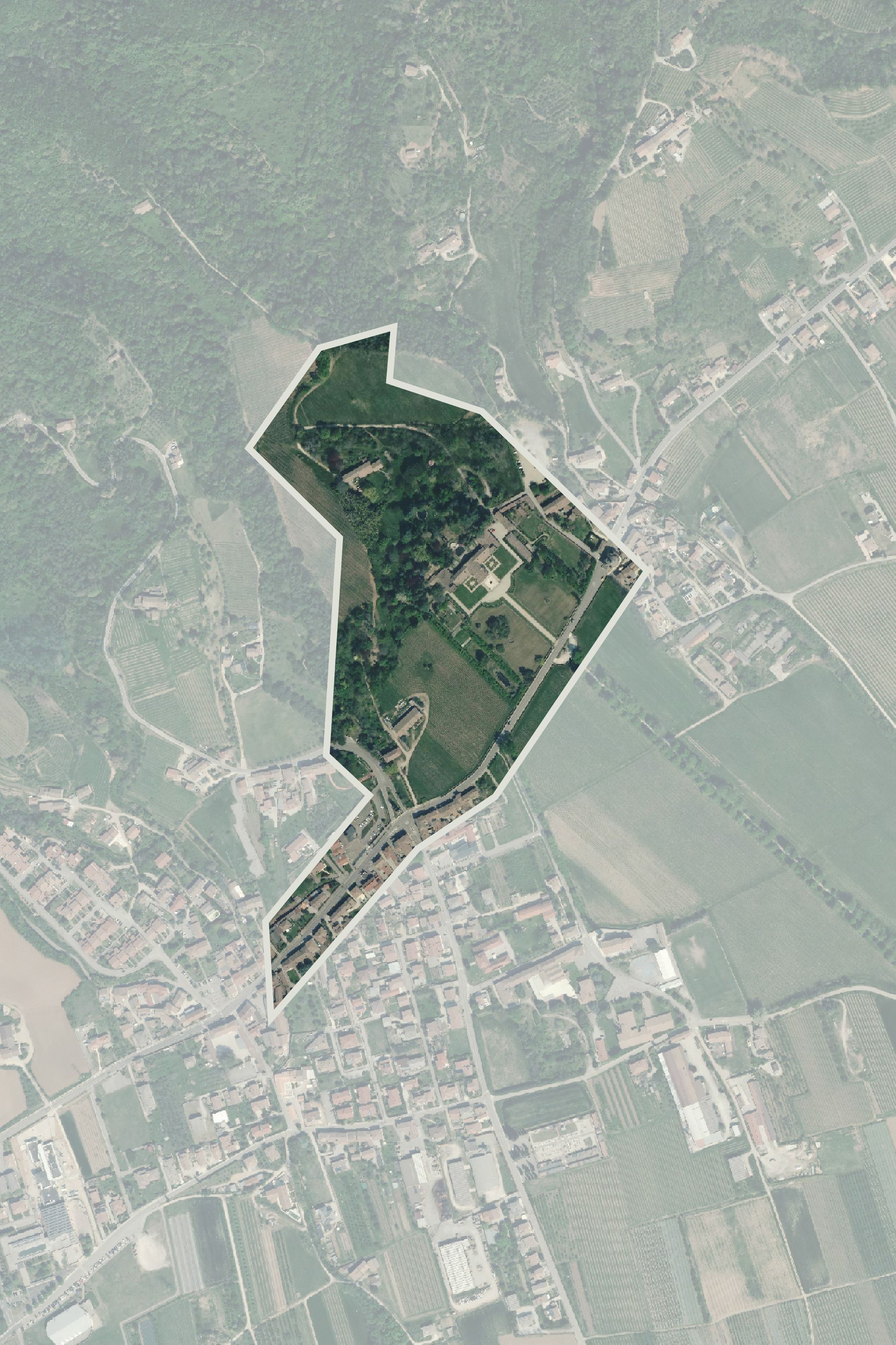 planimetria di una città