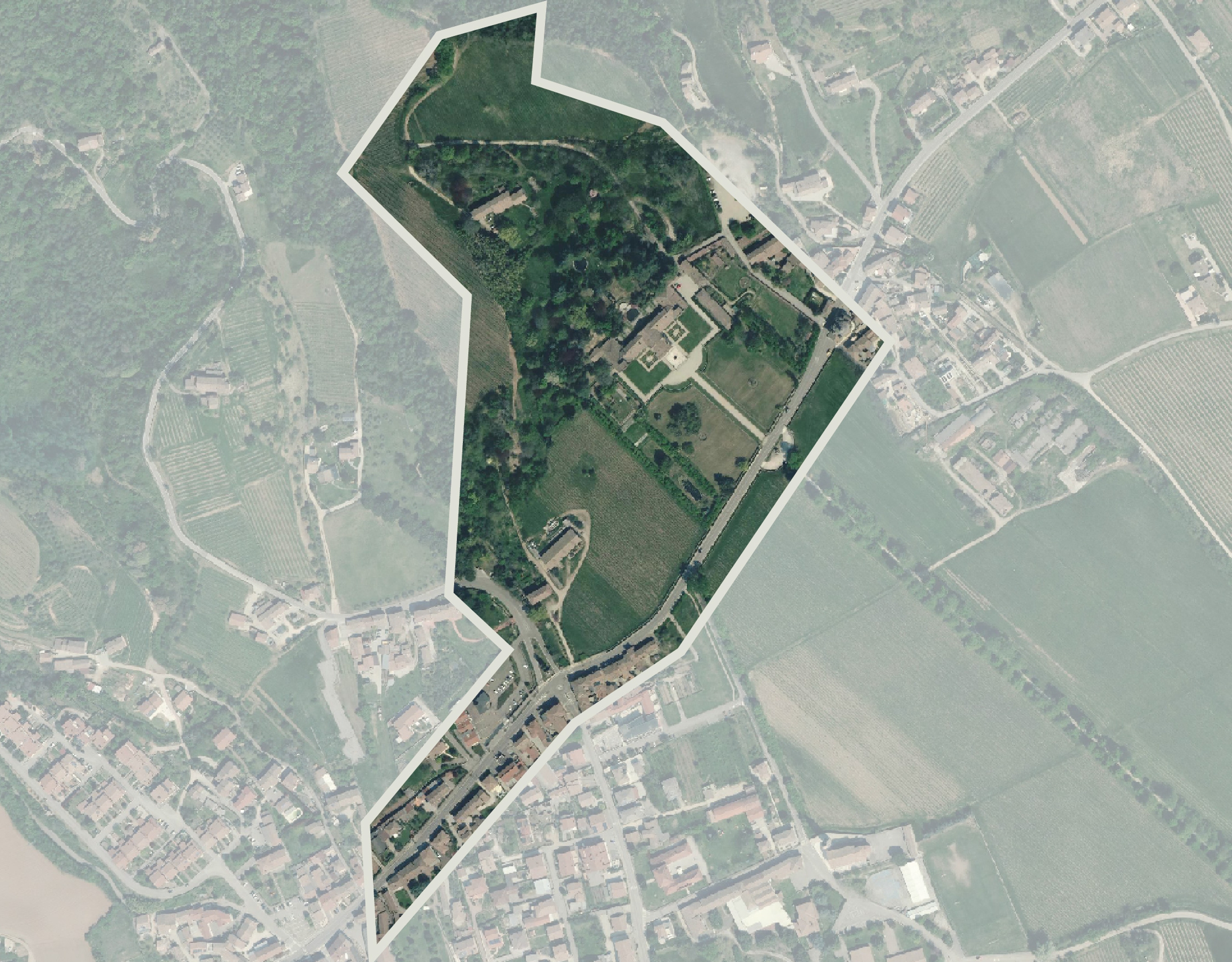 planimetria di una città