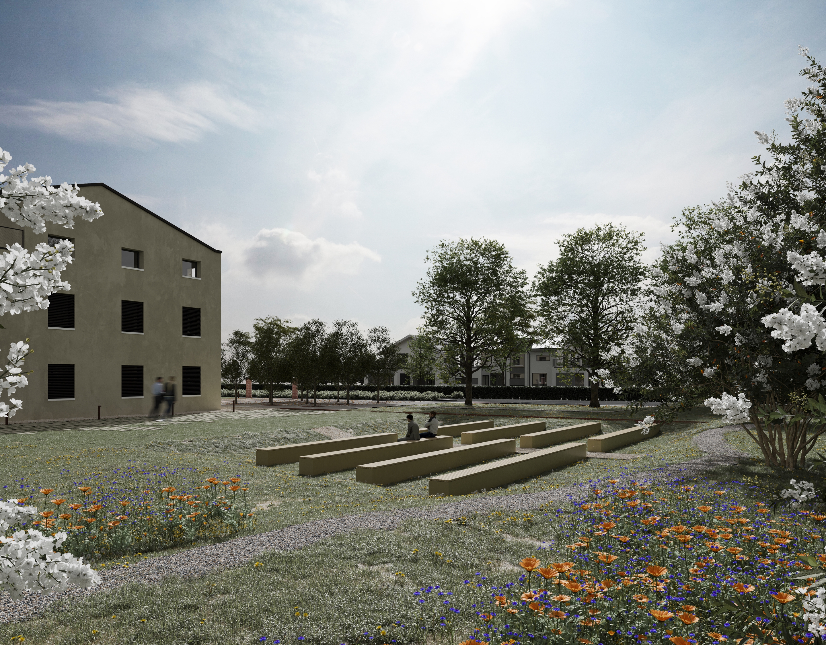 render parco casa della comunità