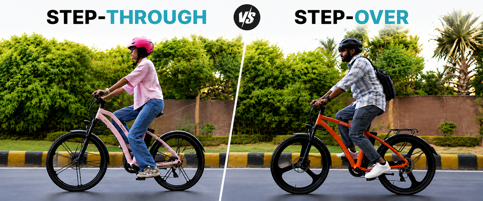 Step-Through vs. Step-Over eBikes: Which Electric Bike Should You Choose?