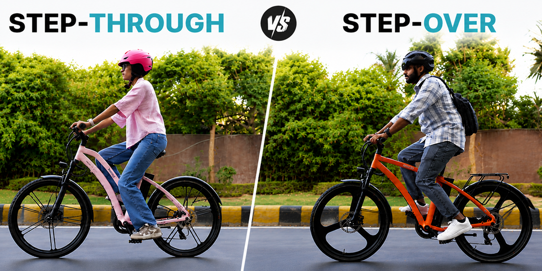 Step-Through vs. Step-Over eBikes: Which Electric Bike Should You Choose?