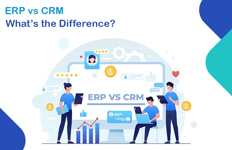 ERP vs. CRM: Was ist der Unterschied? Ein umfassender Leitfaden für wachsende Unternehmen