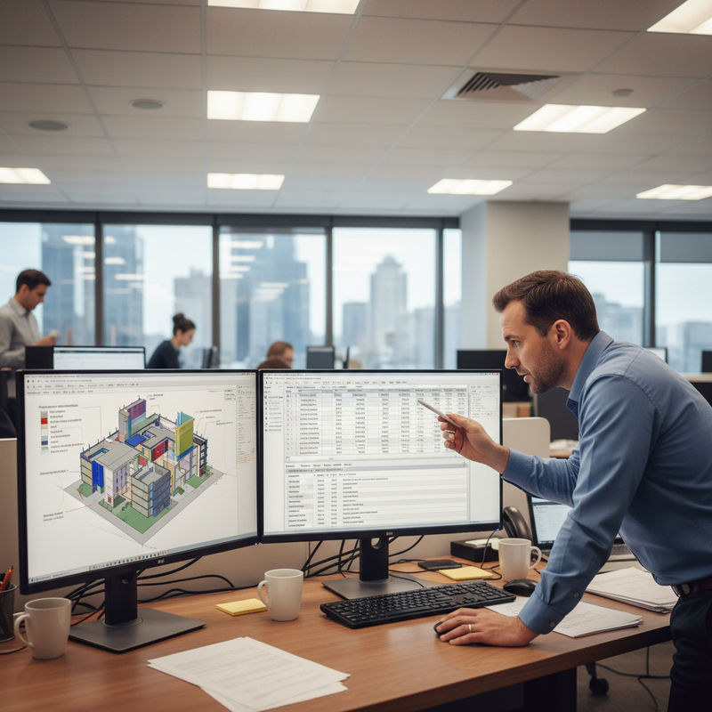 5D BIM and Quantity Takeoff