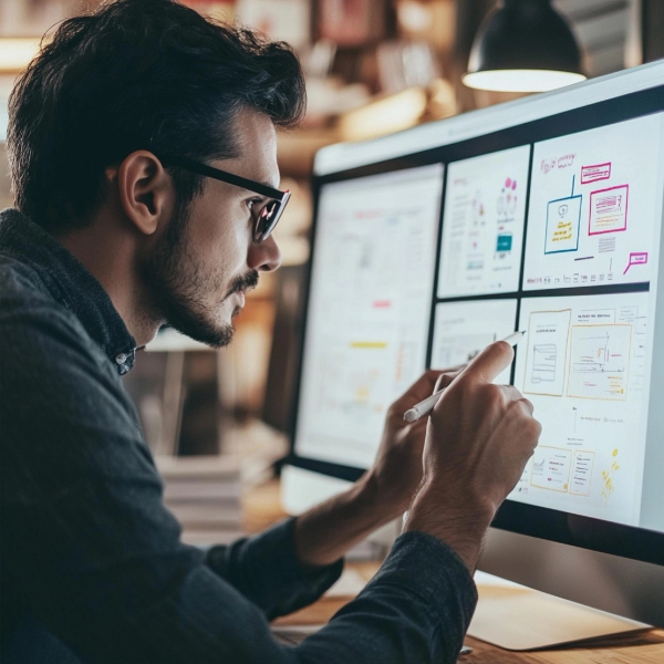 Android app design workflow