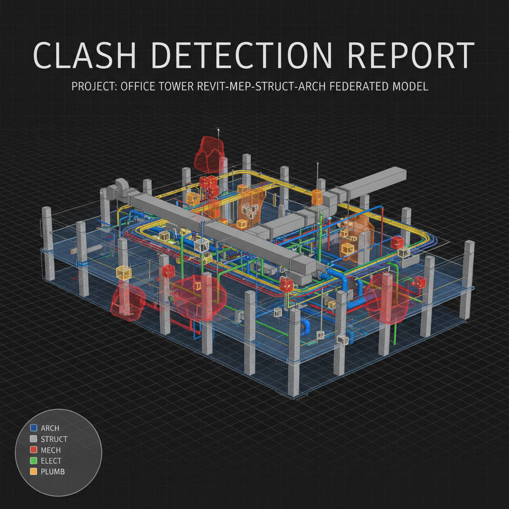 Coordination BIM et détection de collisions