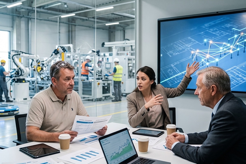 AI in Manufacturing: Build In-House or Partner With an AI Engineering Company?