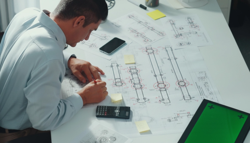 Nous préparons les plans de fabrication