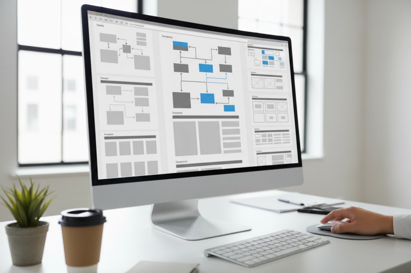 Wireframing et architecture de l'information