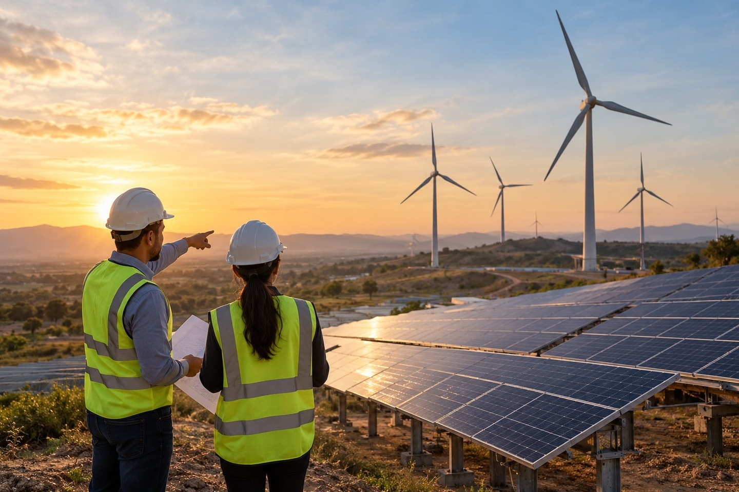 Structural Engineering for Solar Panels and Wind Turbines: Utility-Scale Guide