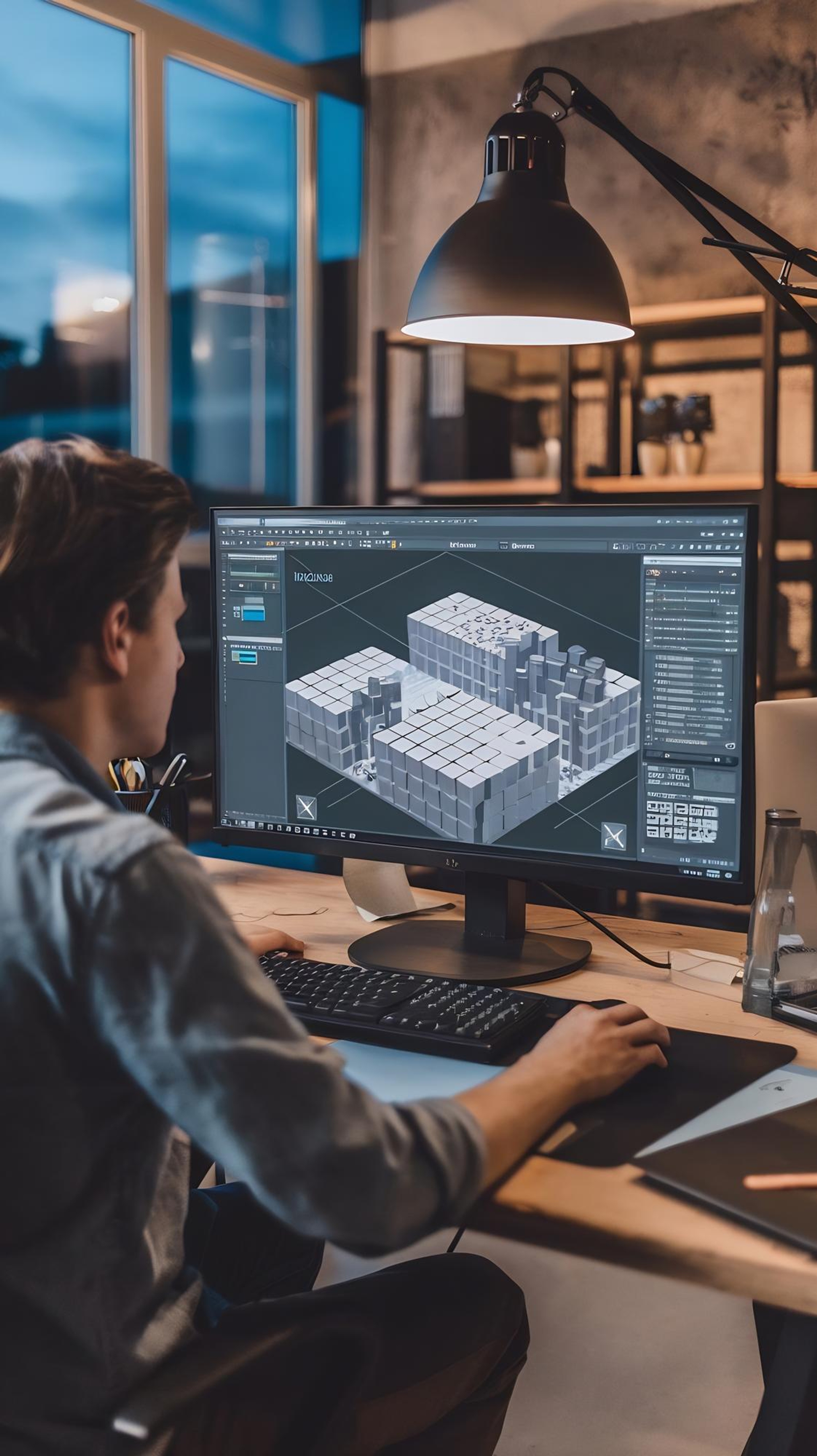 CAD to BIM Modeling Conversion