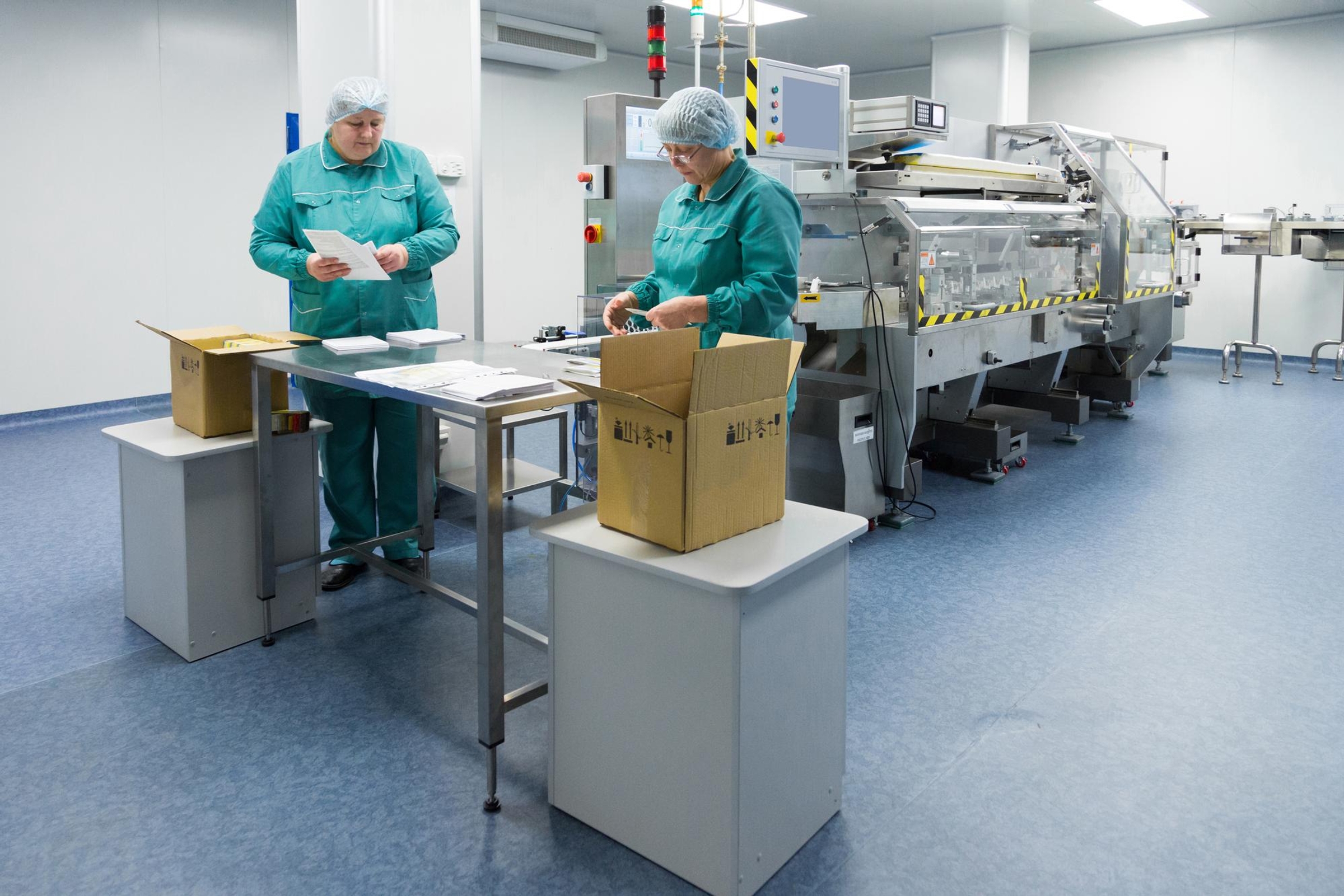Production Line Packaging Layout and Design