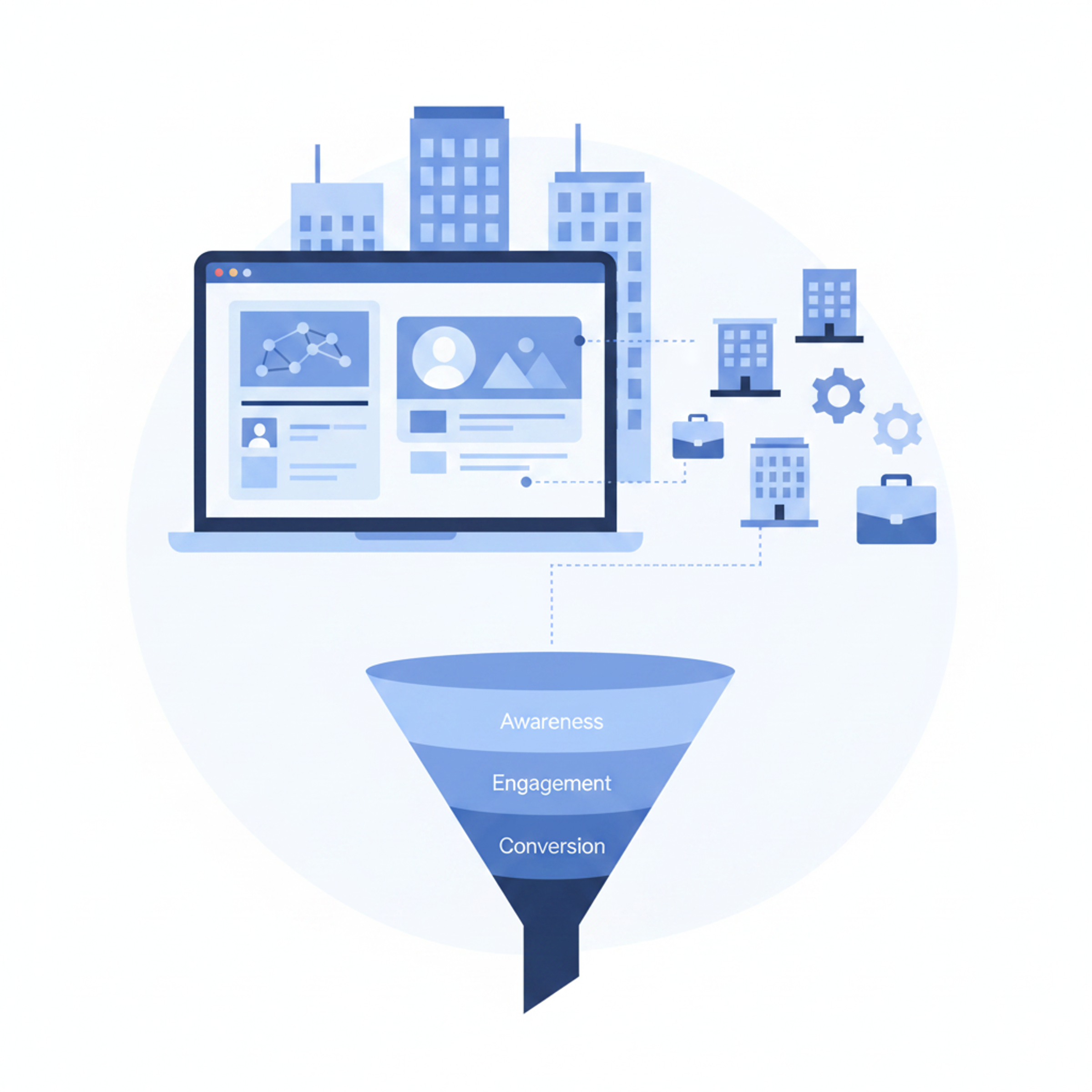 Campagnes de recherche B2B et Account-Based