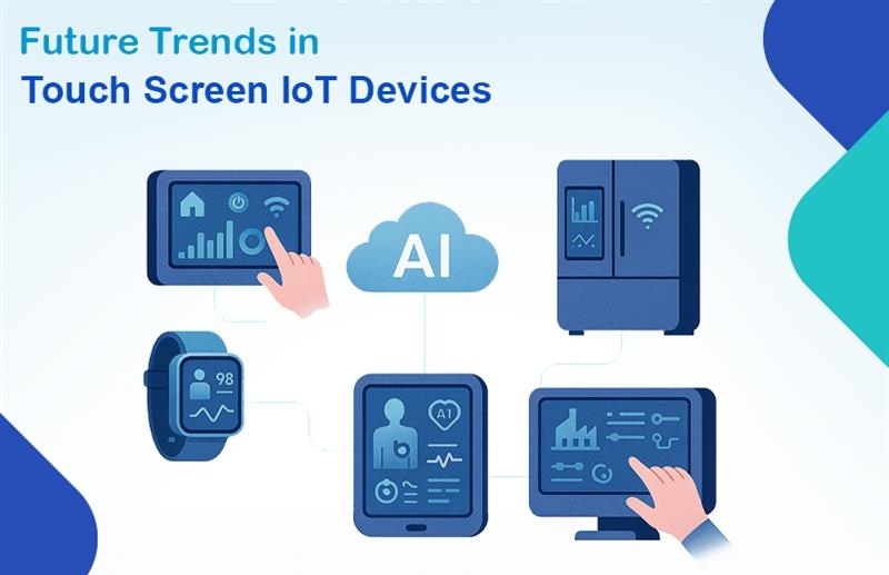 Fremtidige tendenser inden for IoT-enheder med berøringsskærm