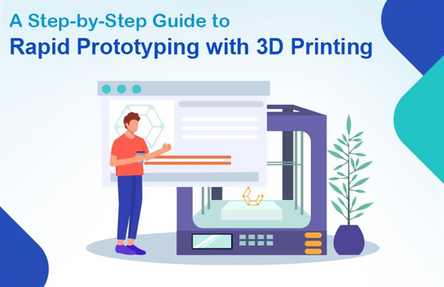 En trin-for-trin-guide til hurtig prototyping med 3D-printning