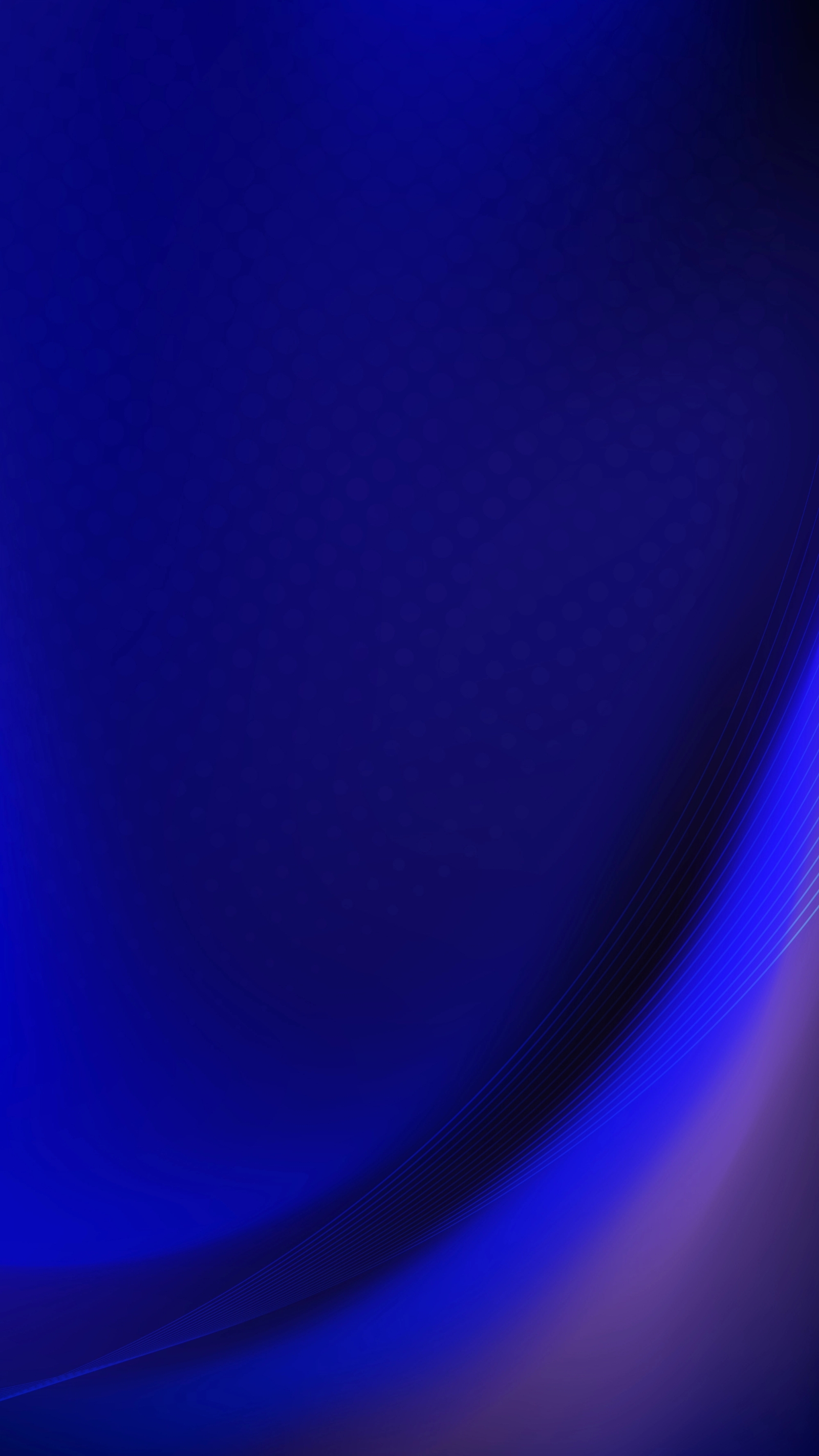Fond dégradé bleu foncé abstrait avec des lignes courbes lumineuses représentant le marketing sur les moteurs de recherche