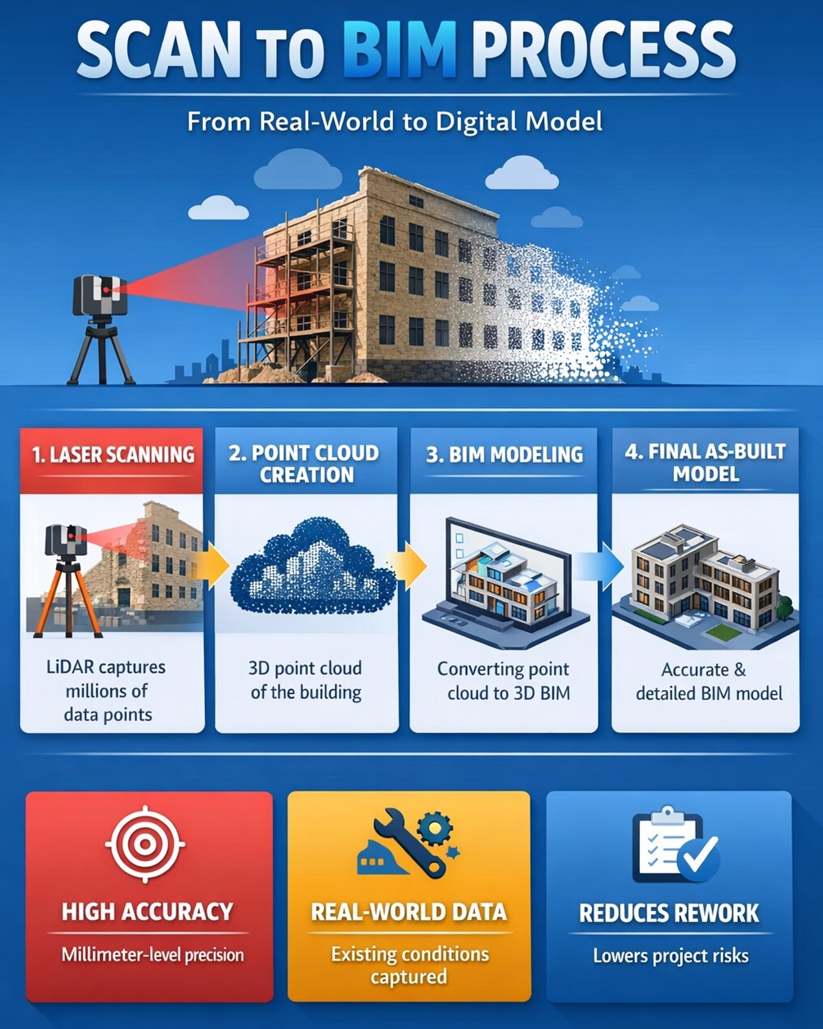 Processo di digitalizzazione verso il BIM
