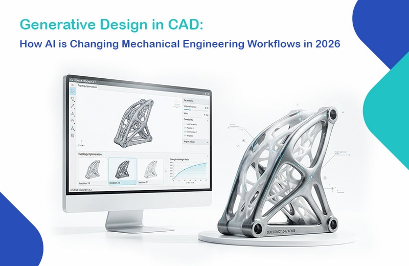 Generative Design in CAD: How AI is Changing Mechanical Engineering Workflows in 2026