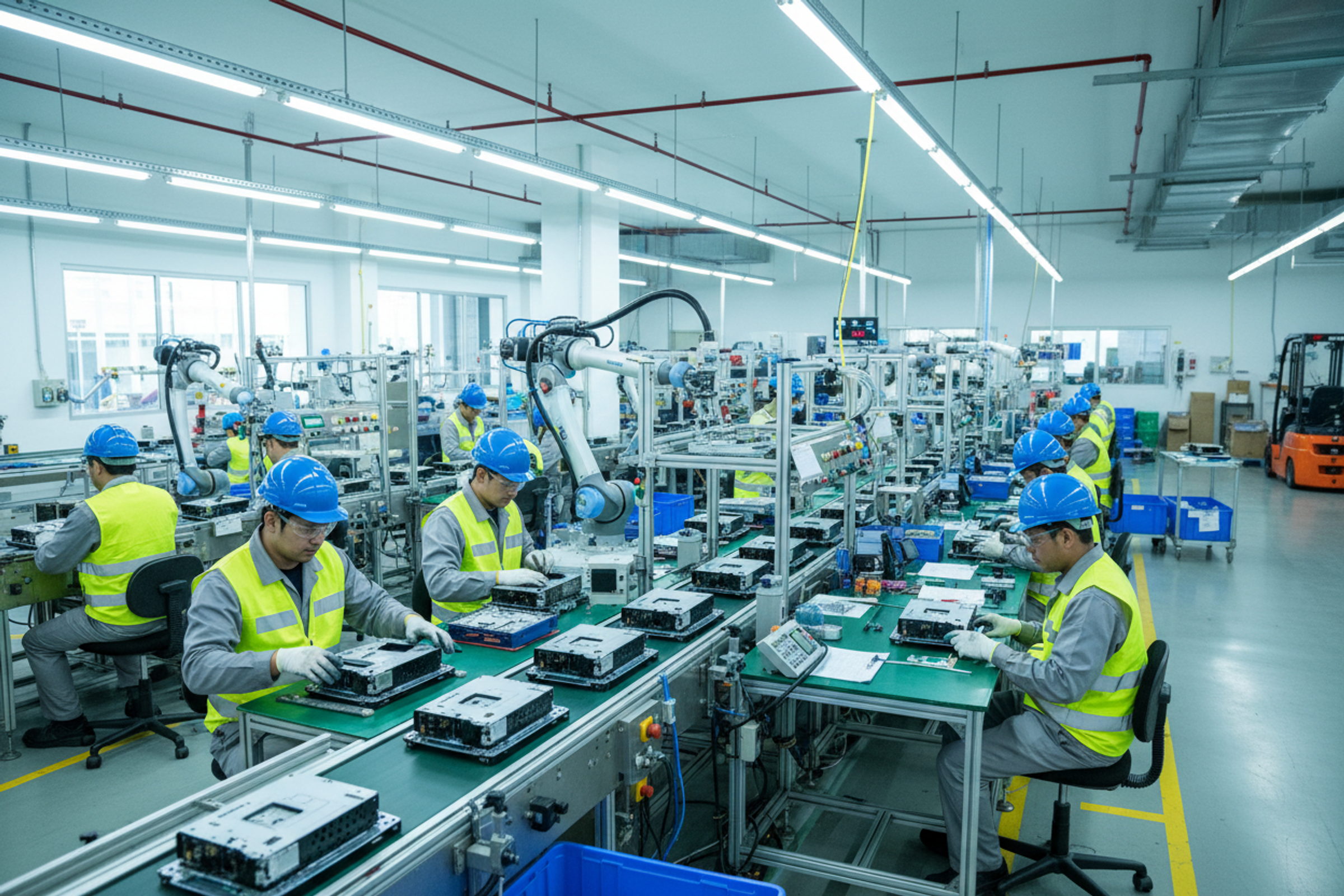 Production Line Balancing and Efficiency