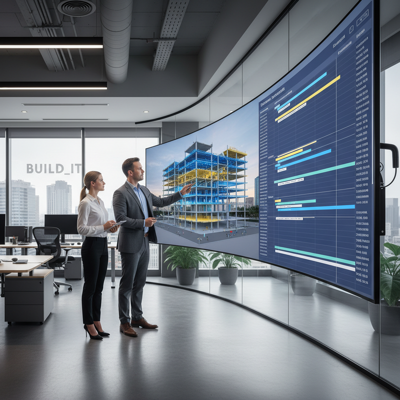 BIM 4D et phasage de construction