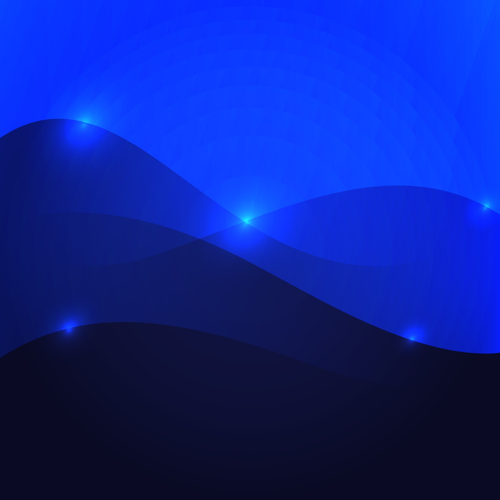 Services de Marketing sur les Réseaux Sociaux Fond dégradé bleu abstrait avec des vagues superposées représentant le marketing sur les réseaux sociaux
