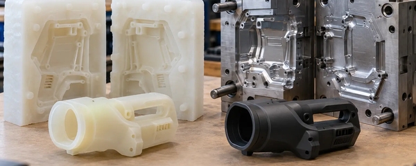 Vacuum Casting and Injection Molding