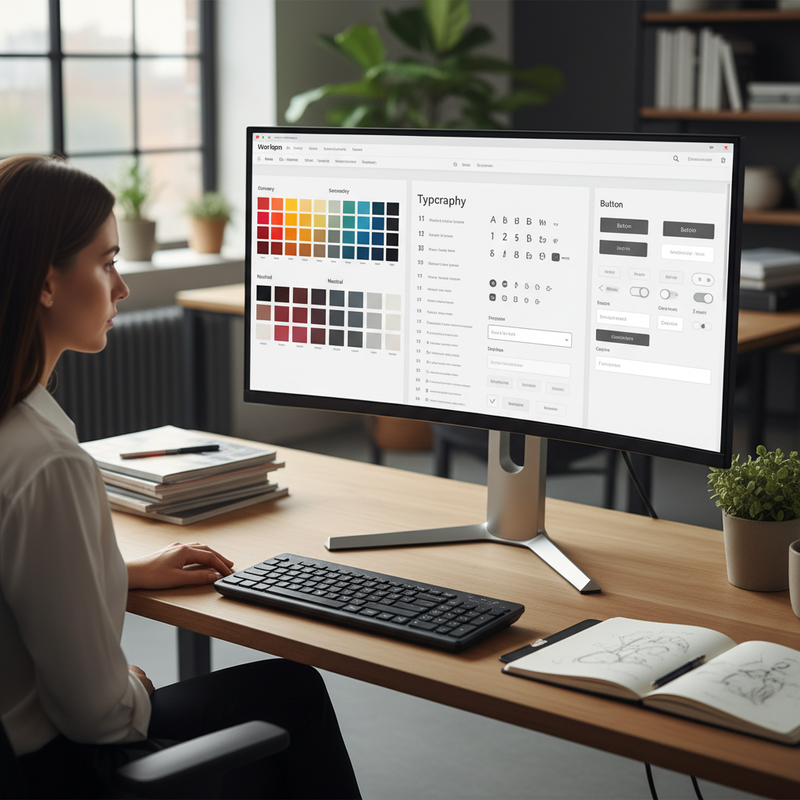 Design UI et systèmes visuels