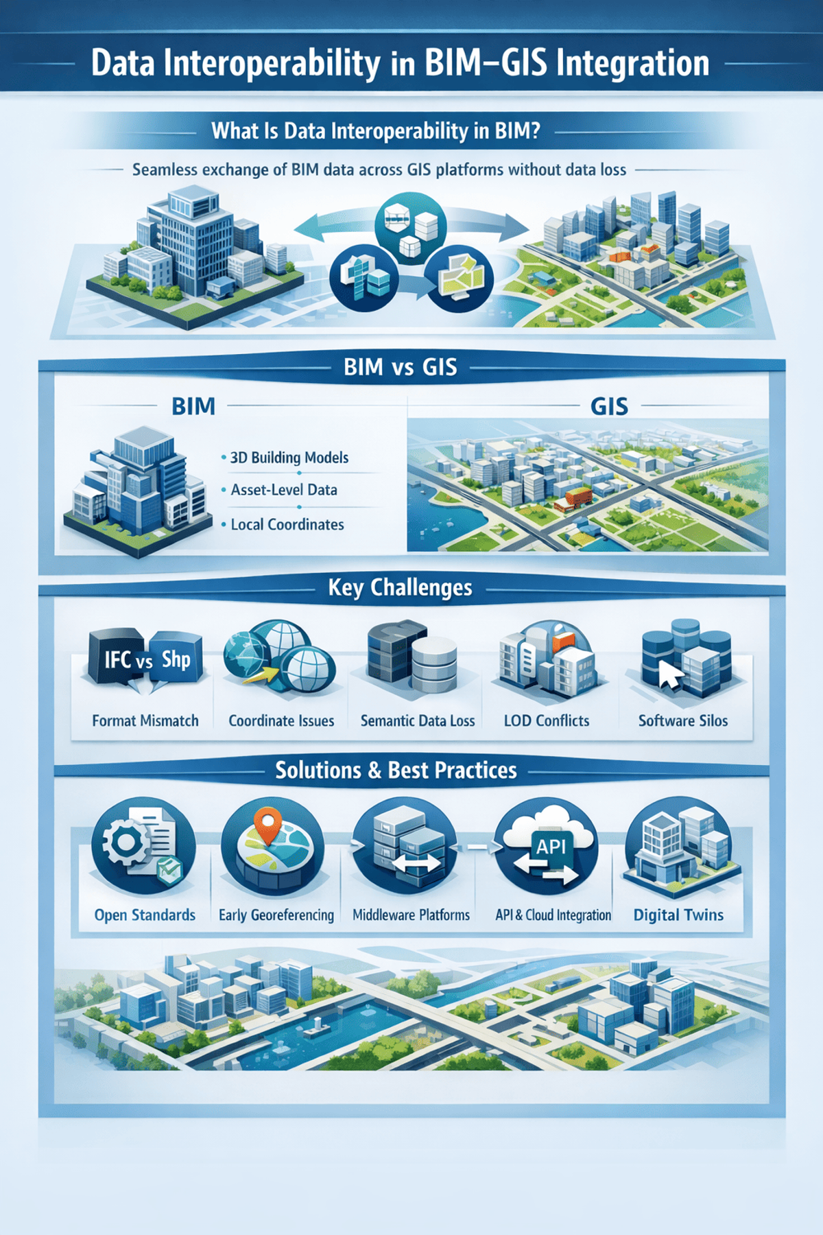 interoperabilità dei dati in BIM e GIS