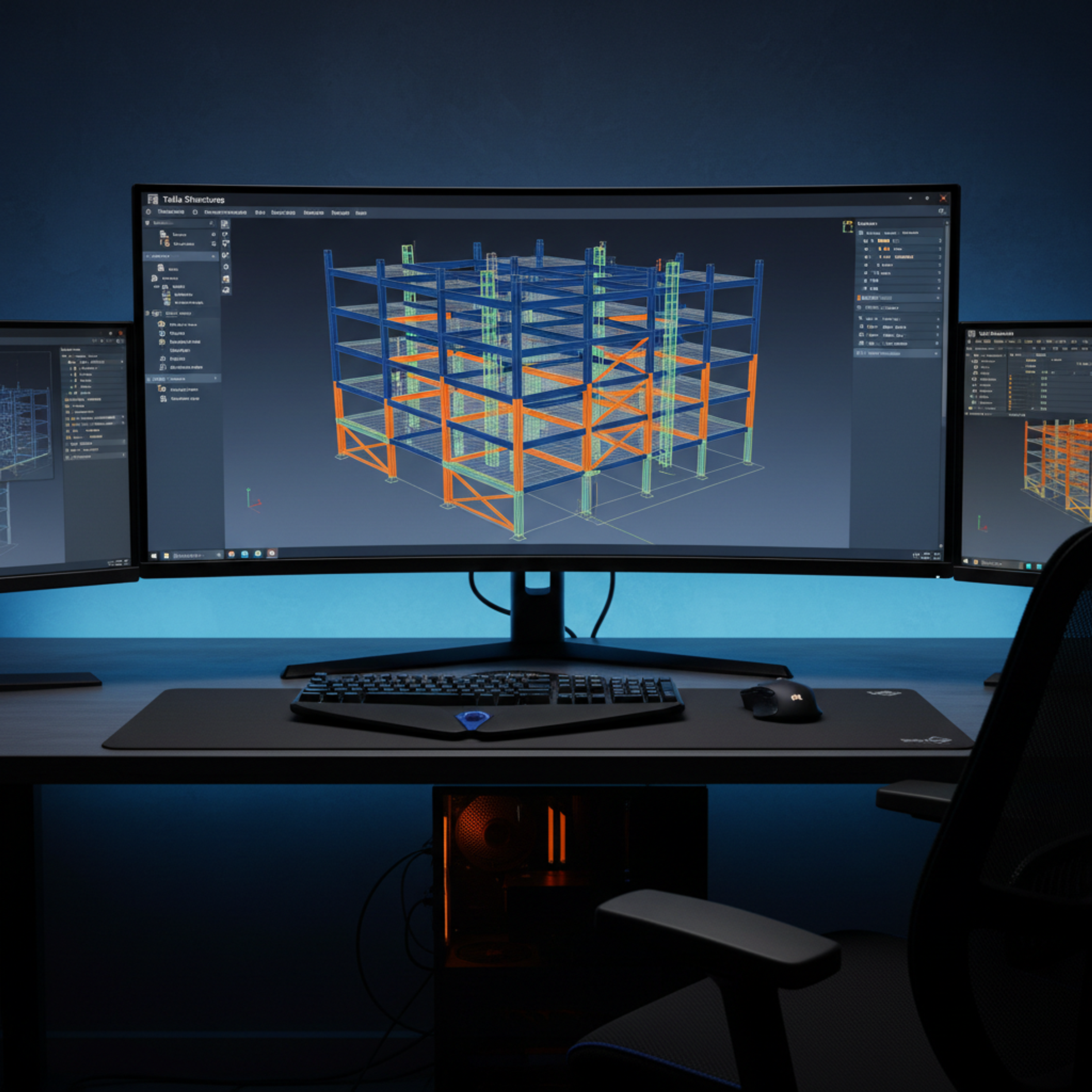 3D Structural Steel Modeling