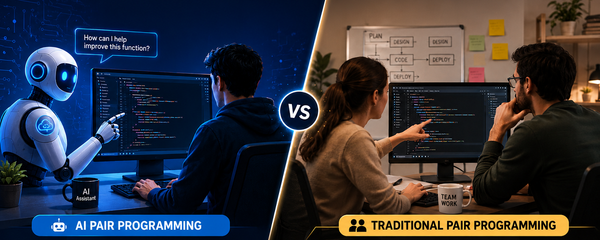 AI Pair vs Traditional Pair Programming