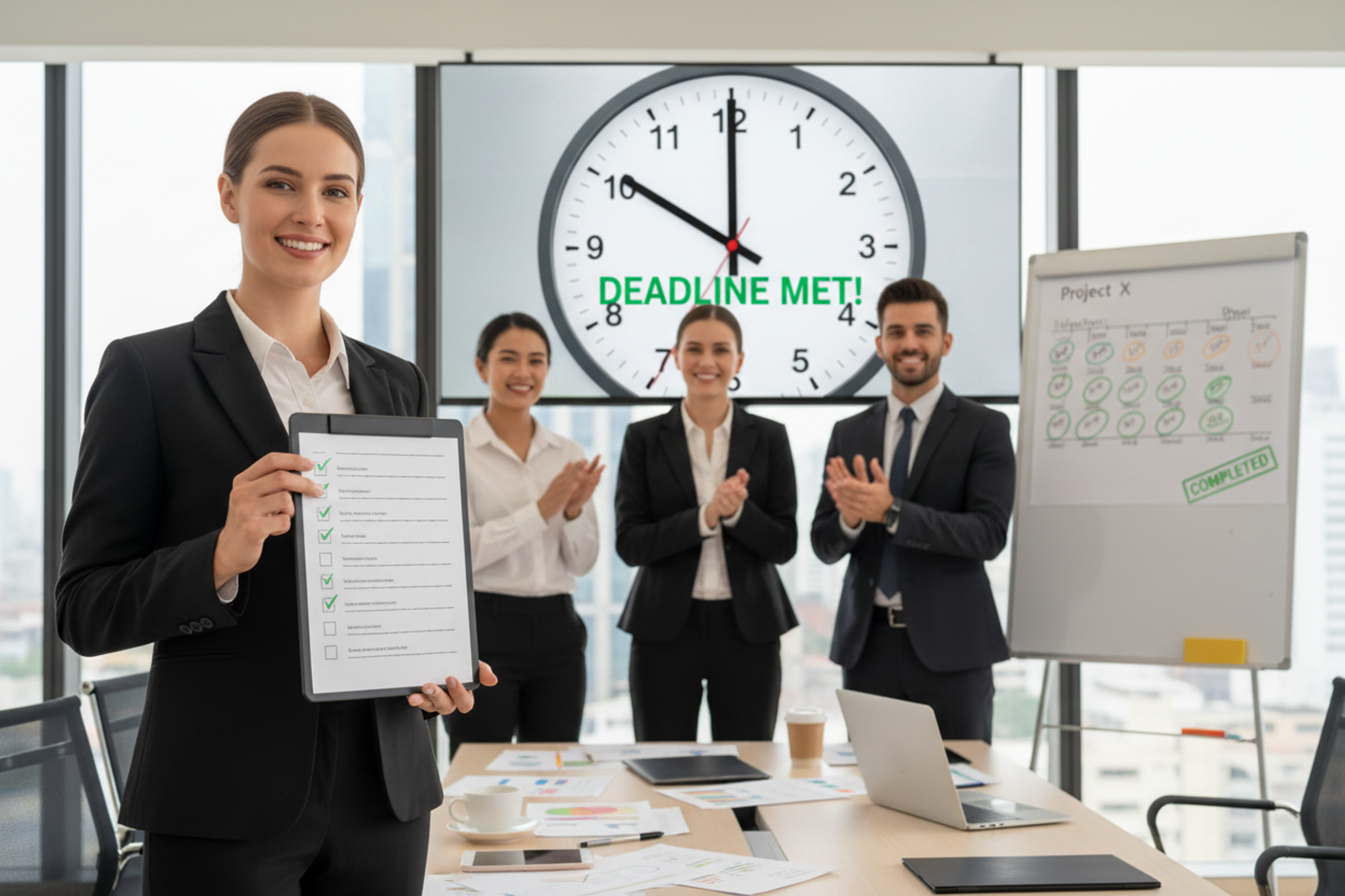 Projects That Finish on Time
