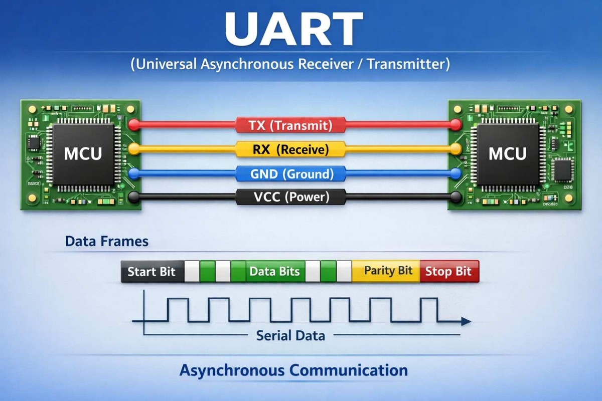 UART Universal Asynchronous Receiver Transmittee