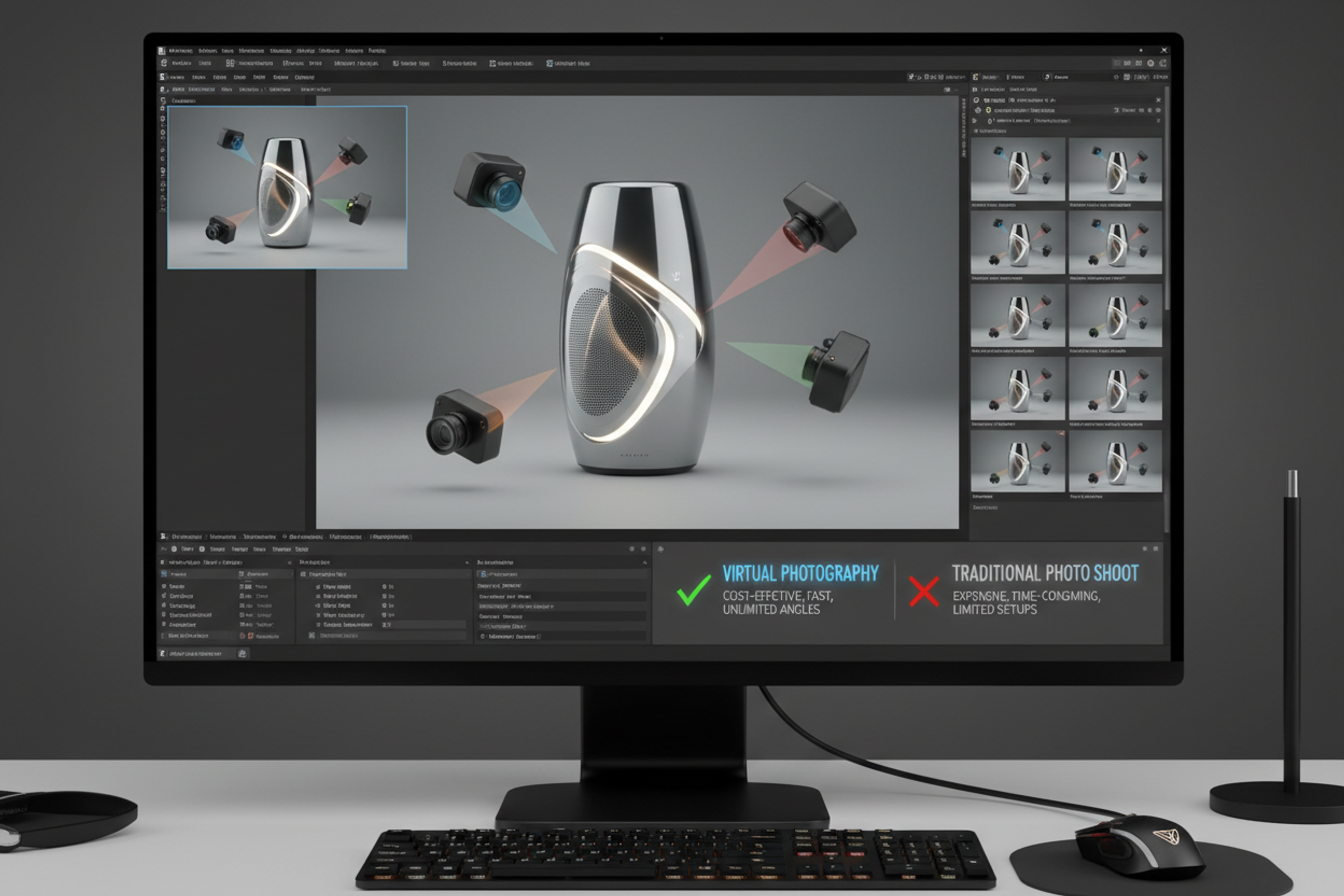 Lower Visual Content Production Costs