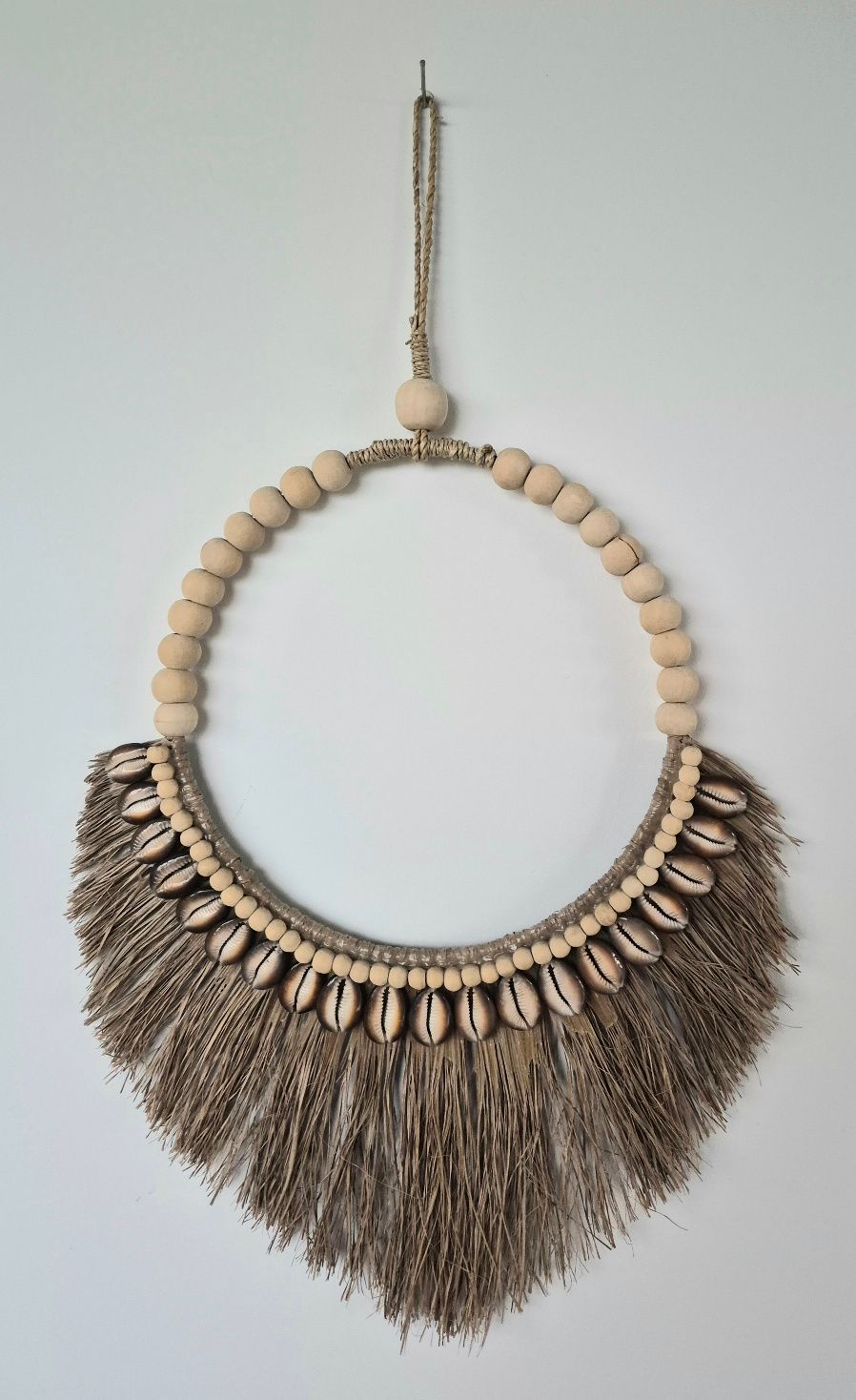 Tribal Necklace with Cowrie Shell - Small