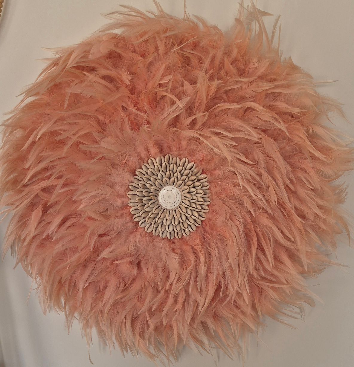 Pink Tribal Luxe Juju Hat Wall Hanging - Medium