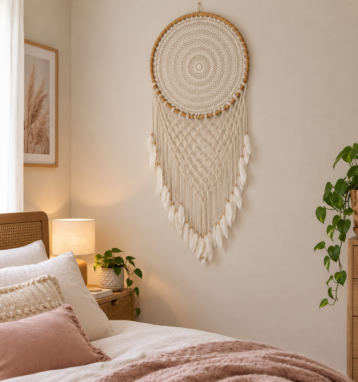 Giant Boho Dreamcatcher