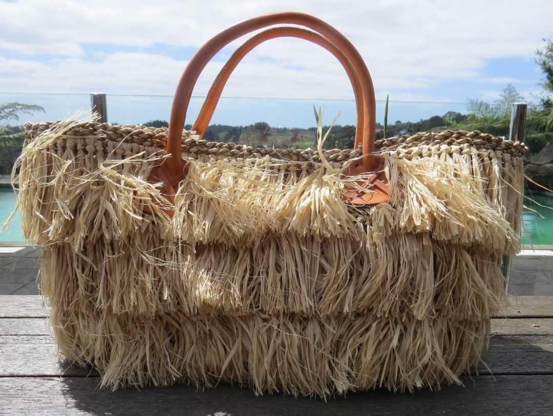 Ellie Shopper Straw Bag