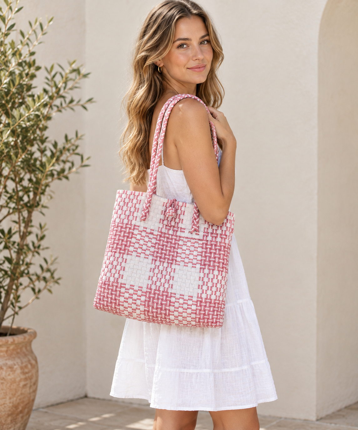 The Candy Floss Shoulder Tote Bag