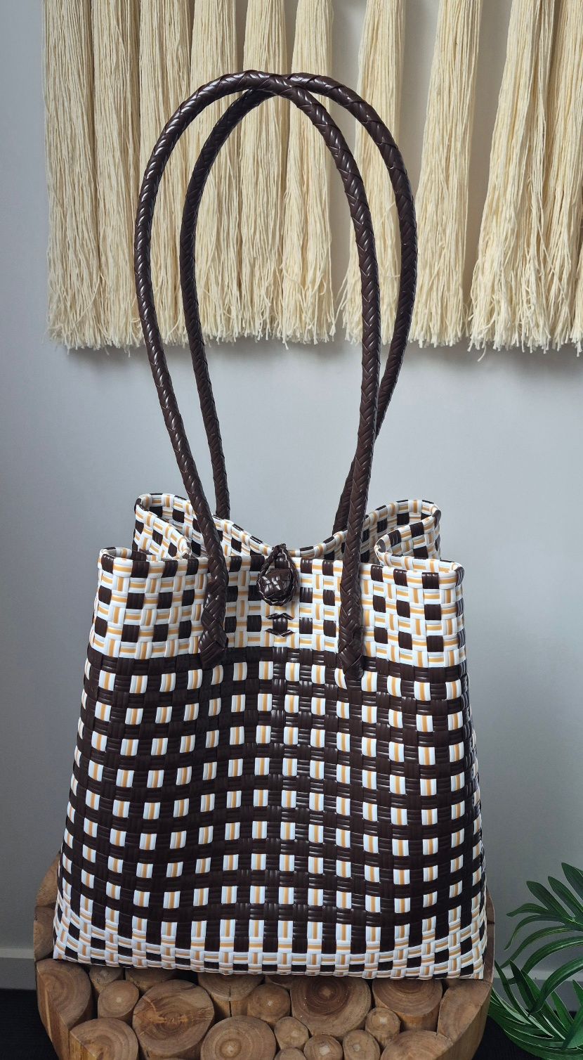 Mocha Muse Recycled Plastic Tote Bag